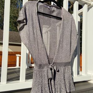 Metallic sparkly top